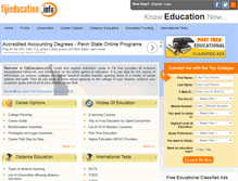 Tablet Screenshot of fijieducation.info